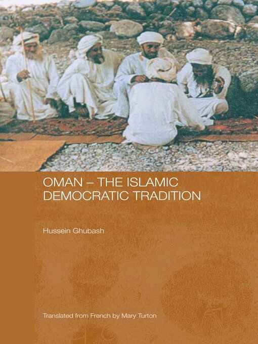 Cover image for Oman--The Islamic Democratic Tradition